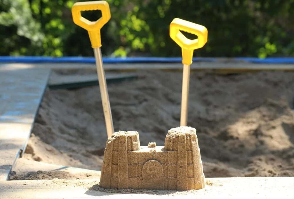 homokozó készítése házilag